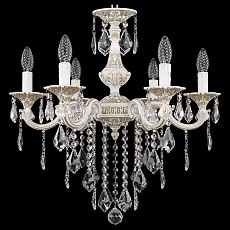 Подвесная люстра bohemia ivele crystal al7801 al78101-6-175 b wmg leafs